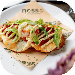 Halloumi avocado Toast