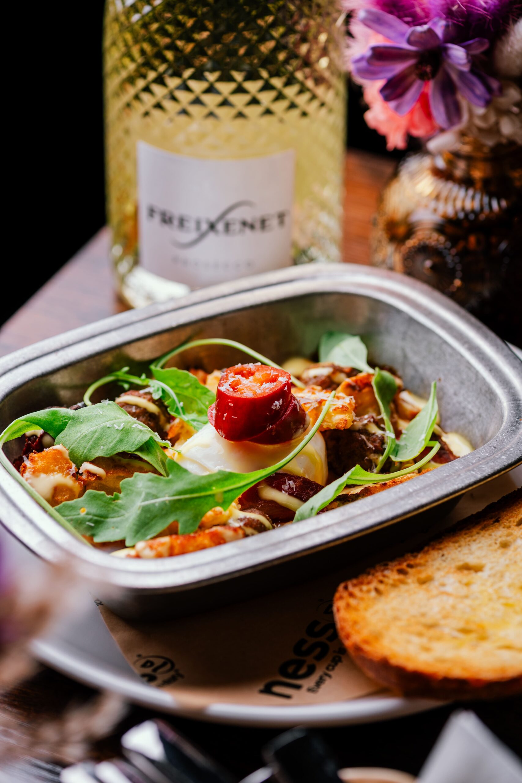 Breakfast hash at Nesso Leeds