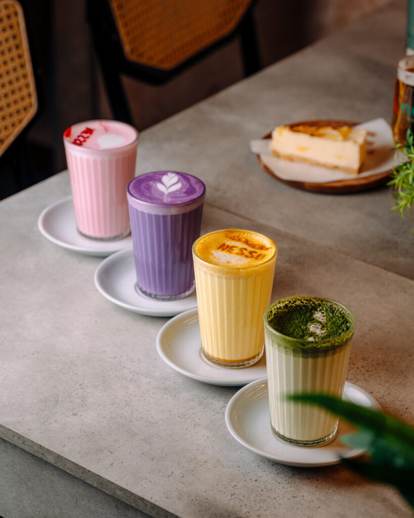 Matcha latte Leeds city centre at Nesso Coffee